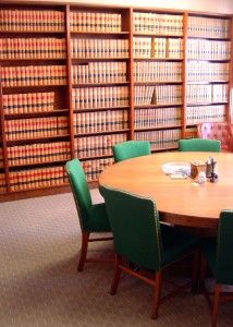 Settling a Civil Case – Conference Room