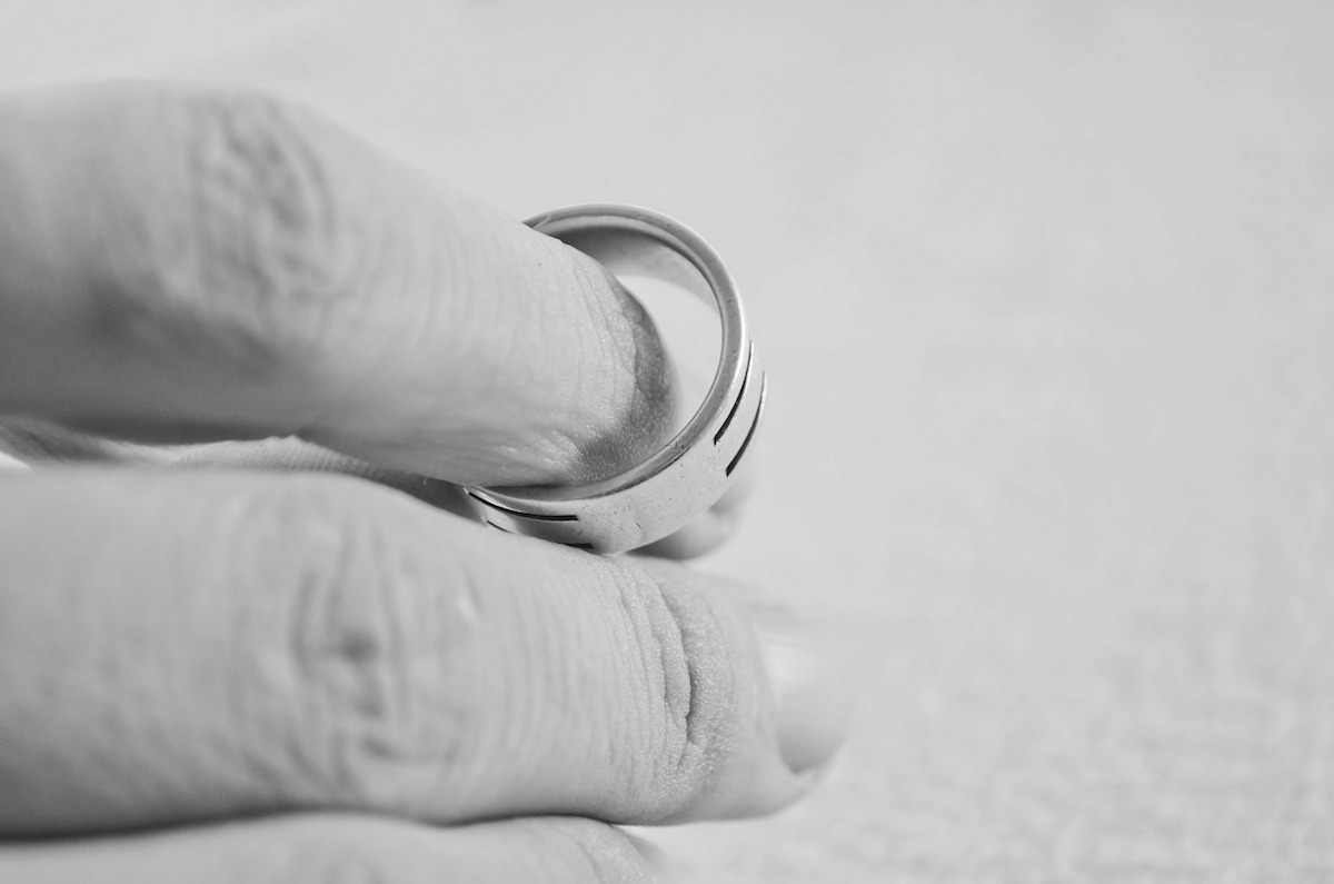 Fiddling with Wedding Ring - Considering a Divorce