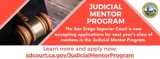 Judicial Mentor Program: 2023 Applications